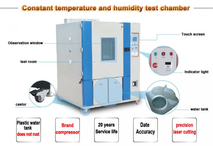 temperatura ed immagine della camera di prova di umidità