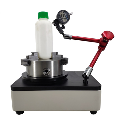 Accurate Bottle Axis Deviation Tester For Verticality Measurement