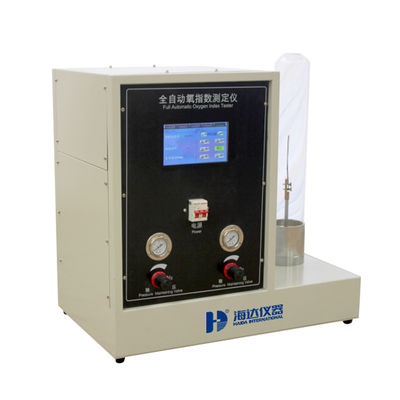 ASTM D 2863 Tester di indice di ossigeno in plastica di gomma