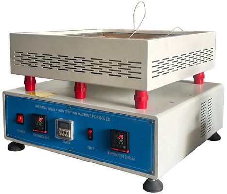 Tester di isolamento termico per calzature HAIDA, macchina per test di isolamento termico per scarpe intere, apparecchiature per test su calzature ISO 20344 5.12