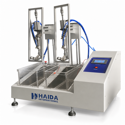 HAIDA Calzature dinamiche Testatore di resistenza all'acqua Calzature Macchina di prova impermeabile SATRA TM 230 Equipaggiamento di prova standard per scarpe