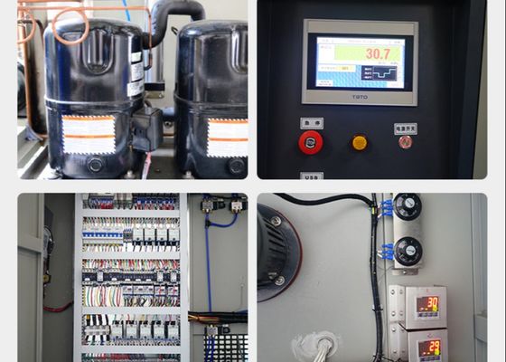 Programmabile schermo LCD a tocco Camera di prova di urto termico Macchina di prova ambientale3