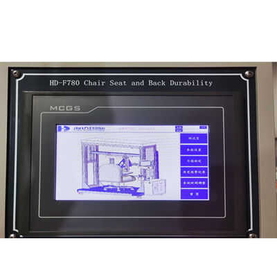 Macchina di prova della durata della sedia elettronica per mobili e sedute e schiena Macchina di prova della durata della sedia elettronica per mobili e sedute e schiena