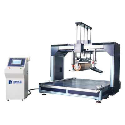 Macchina di prova dei mobili attrezzatura integrata per la prova dei materassi controllore PLC