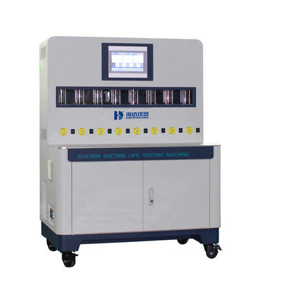 Misurazione in tempo reale della resistenza all'aspirazione con la macchina di prova della sigaretta elettronica in piedi sul pavimento