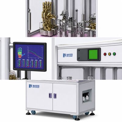 Robot Dexterous Hand Test Machine Multi Finger Grabbing Force Tester Fingertip Displacement Fatigue Life Testing Equipment (Apparecchiatura di prova della durata della fatica)