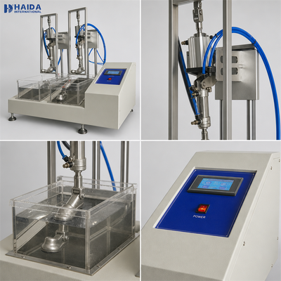 HAIDA Calzature dinamiche Testatore di resistenza all'acqua Calzature Macchina di prova impermeabile SATRA TM 230 Equipaggiamento di prova standard per scarpe