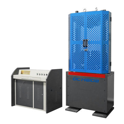 Macchina di prova di trazione idraulica di forza di prova dell'attrezzatura di computer del laboratorio universale di controllo